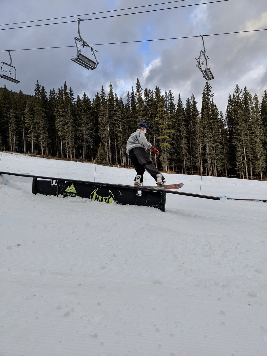SkiBig3's tweet photo. Locals couldn’t wait to hit some early season features @MtNorquay #MightyQuay #MtNorquay #SkiBig3 https://t.co/F91ghICTFT