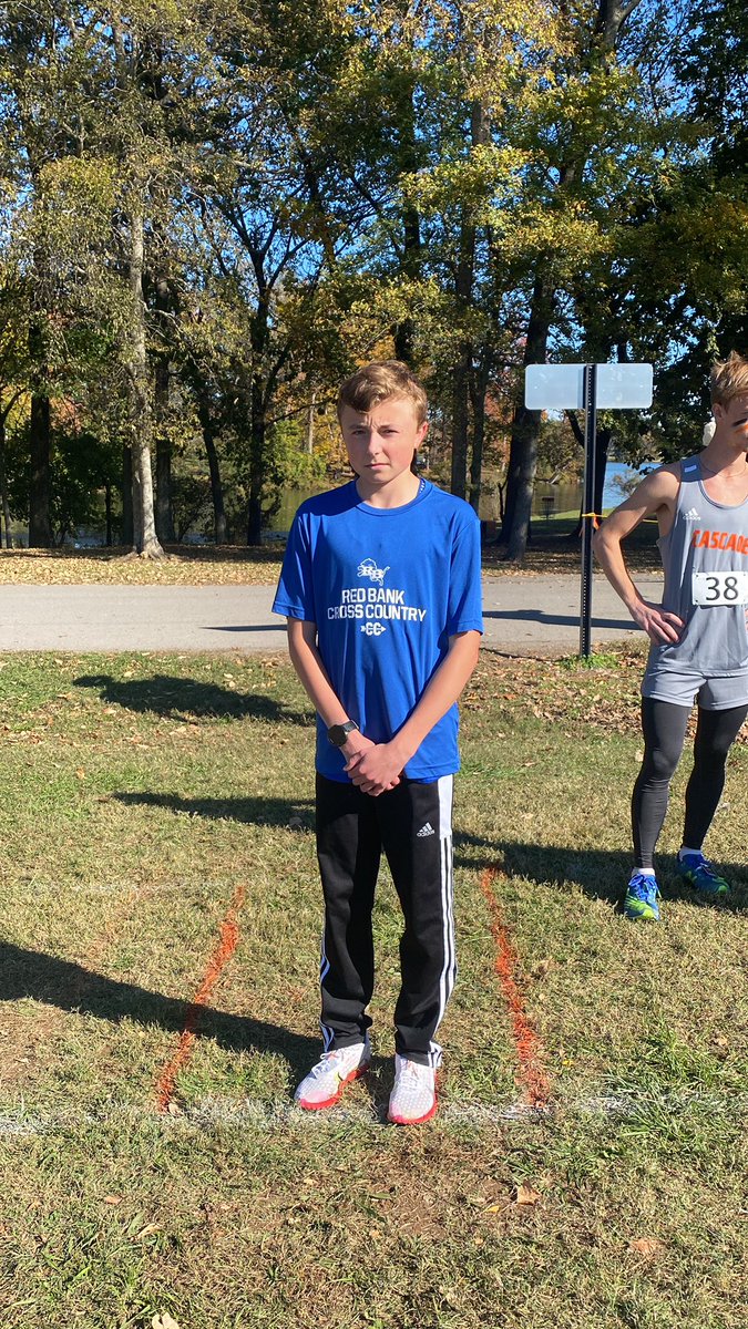 CoachRLay's tweet photo. This guy’s ready to go. 20 minutes till show time. #RestedandReady #RBXC https://t.co/V8i0bLNWaO