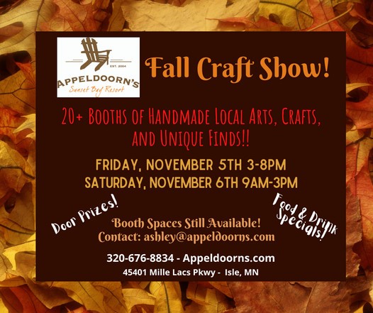 dothelake's tweet photo. Craft show at Appeldoorn's ! 
https://t.co/uKoeAMU1DH
#dothelake https://t.co/mjL7mxPz21