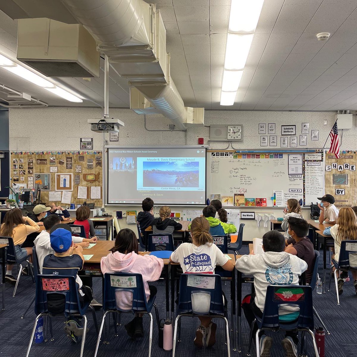DavisMagnet's tweet photo. Congratulations to the entire Davis Magnet School community! 2021 Exemplary Achievement Gap Closing National Blue Ribbon School. You give us great #davisduckspride and we cannot wait to celebrate! #ShareJoy #nbrs2021 https://t.co/05eToOyng6