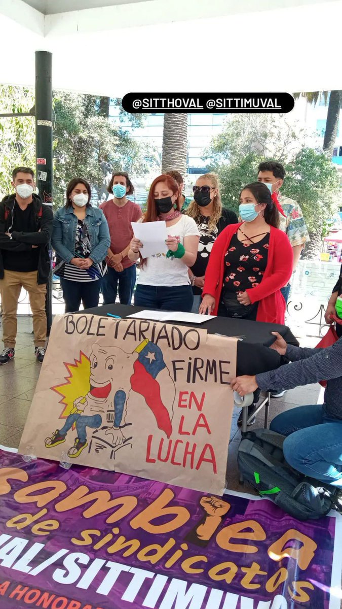 SITTHOVAL's tweet photo. Ya cansado del maltrato?
Del agobio laboral?
Si no quieres  explotar
Yo aquí te traigo un dato.
Afiliese al sindicato
Lo decimos con esmero
Vamos juntos compañeros
Aqui me pongo weon
A esta organización
De verdad mucho la quiero

Reunificación de sindis

@sittimuval @untthe_mcn https://t.co/assOY8H9Ph