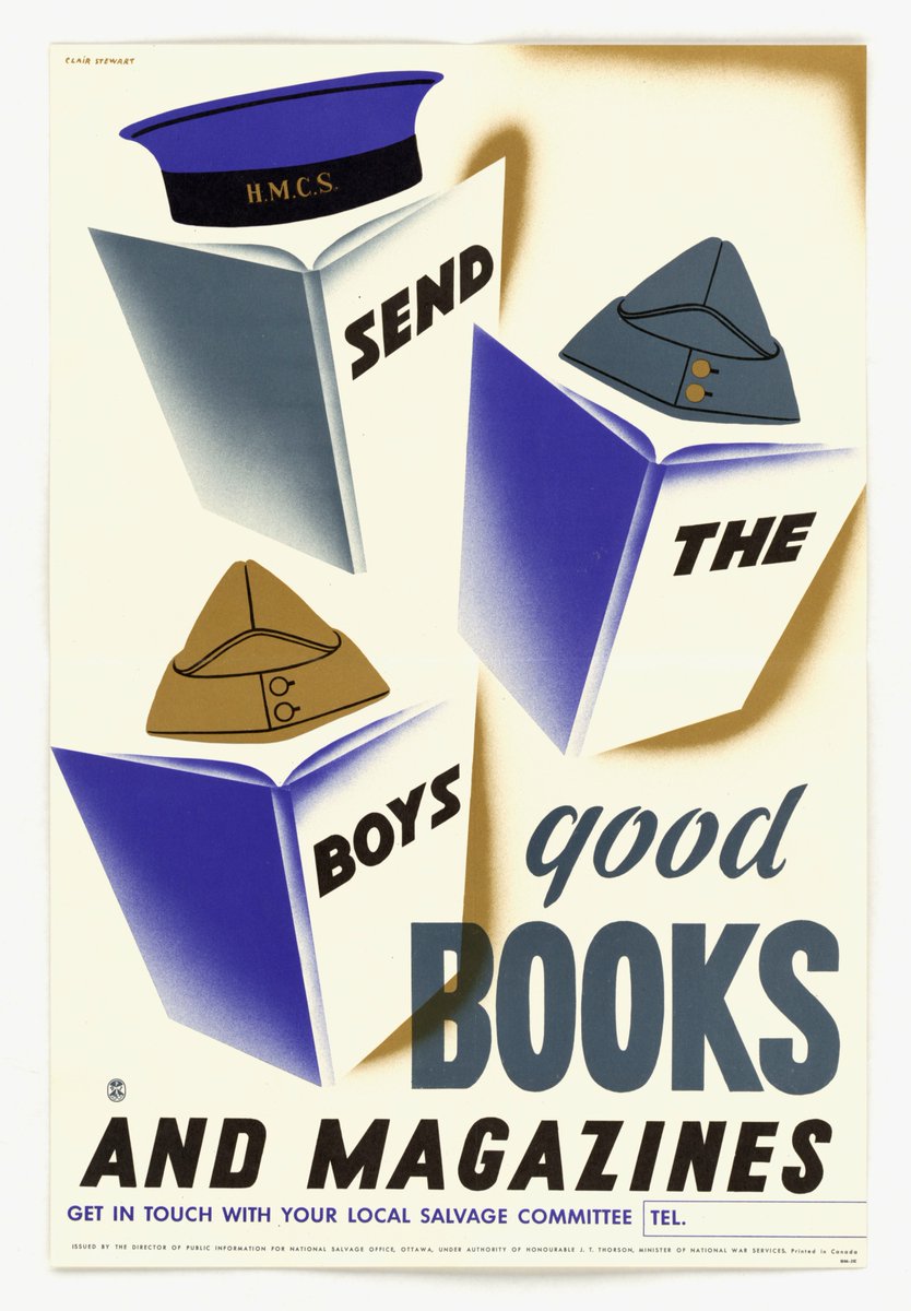 USNatArchives's tweet photo. These #WW2 posters encouraged folks on the home front to send books to the service members overseas. 

What would you send?

https://t.co/qd8hsqBmRW
https://t.co/YAMzdMMnfx
https://t.co/kFepvoWLju 
https://t.co/21lrYVcuOu 

#ArchivesBookLove #ArchivesHashtagPArty #Veterans https://t.co/rJfa9eXmzF