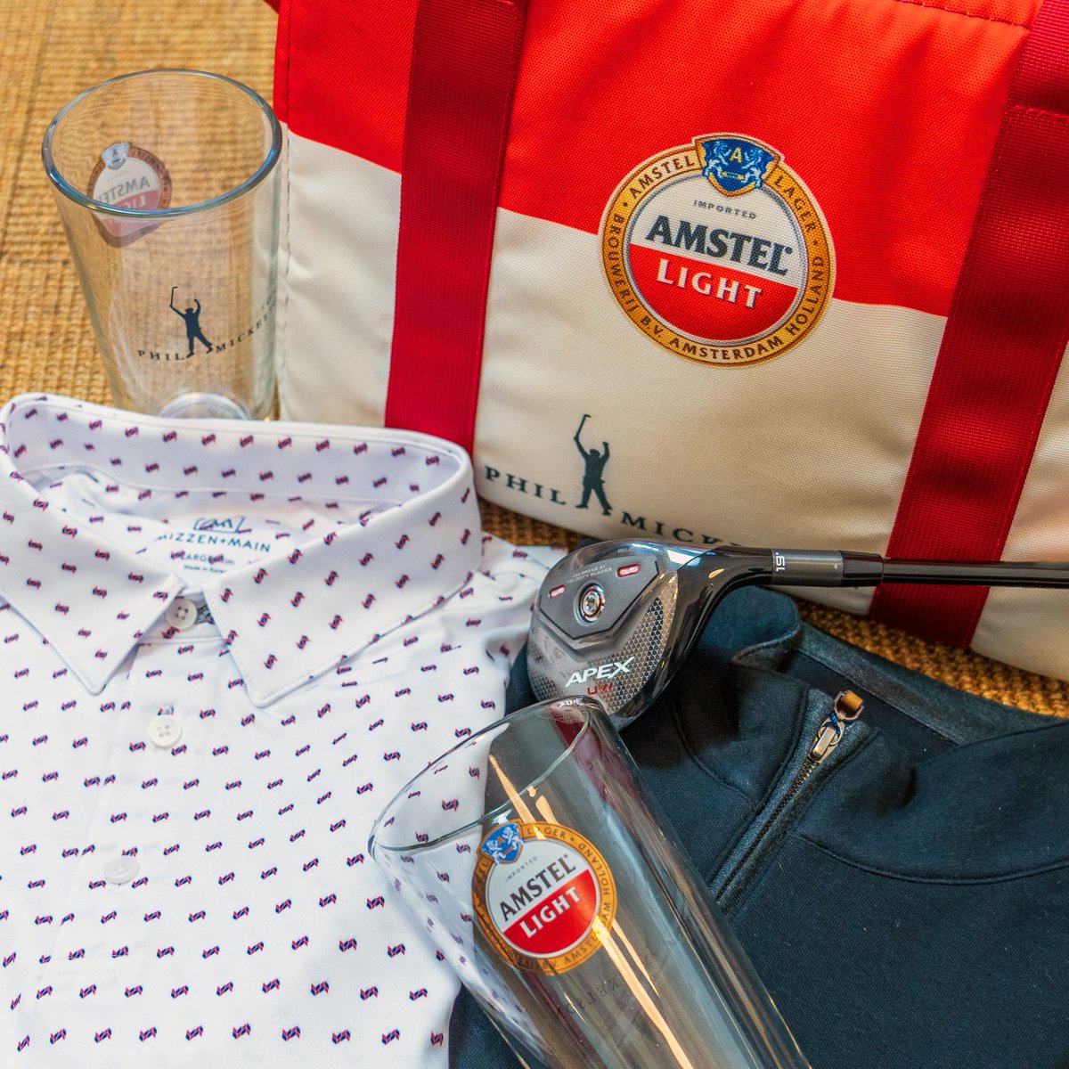 Amstel Light (@amstellight) on Twitter photo Who wants more #CheersToPhil? You could win a Versa Polo, Fairway Pullover, Phil’s Apex Utility Wood, and two <a href="/PhilMickelson/">Phil Mickelson</a> pint glasses and cooler!
RT and follow <a href="/AmstelLight/">Amstel Light</a>, @MizzenandMain, & <a href="/CallawayGolf/">Callaway Golf</a> to enter to win #Sweeps Rules bit.ly/3gZFFIR Who wants more #CheersToPhil? You could win a Versa Polo, Fairway Pullover, Phil’s Apex Utility Wood, and two <a href="/PhilMickelson/">Phil Mickelson</a> pint glasses and cooler!
RT and follow <a href="/AmstelLight/">Amstel Light</a>, @MizzenandMain, & <a href="/CallawayGolf/">Callaway Golf</a> to enter to win #Sweeps Rules bit.ly/3gZFFIR