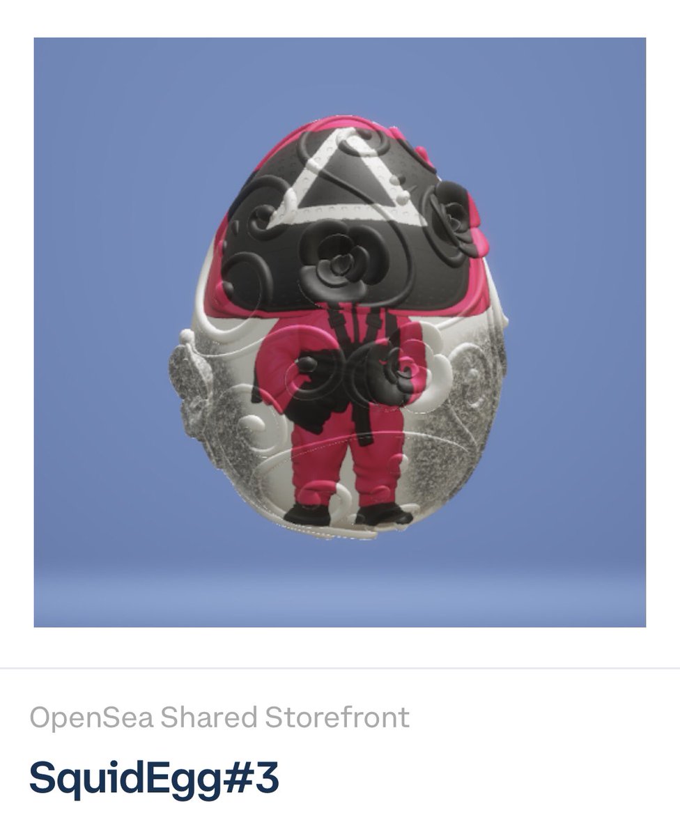 The SquidEggs #NFTs are coming to #opensea check it out.  #NFTCommunity