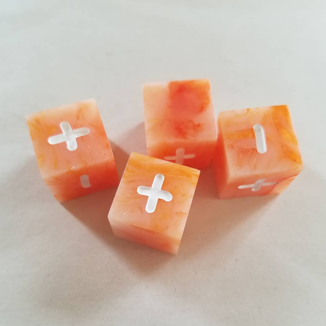 alchemist_attic's tweet photo. There's now new items in the shop (https://t.co/jlCer36p9Q), including dice with designs both new and old, fate dice, and even a couple of advent calendars! Come take a look :D #handmadedice #dice #resin #dnd #dungeonsanddragons #fatedice #fudgedice #shop #forsale https://t.co/Un09ItrdJw