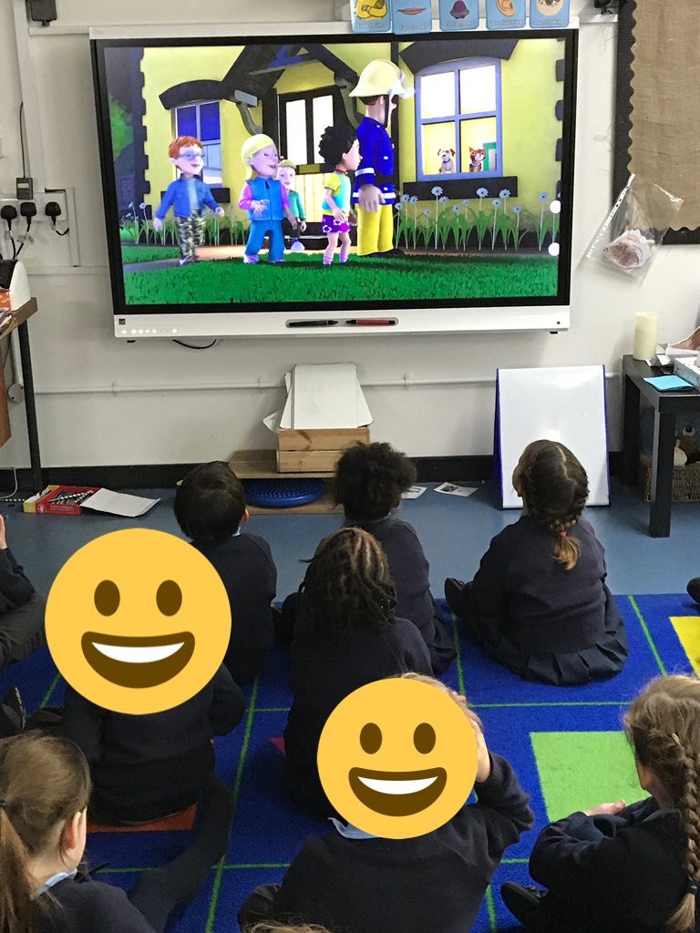 Reception_BG's tweet photo. Reception have enjoyed learning about Guy Fawkes Day &amp; how to keep safe when watching fireworks with the help of Fireman Sam. We’ve watched firework displays and made our own using chalk &amp; paint! https://t.co/HMAJj5ffkm