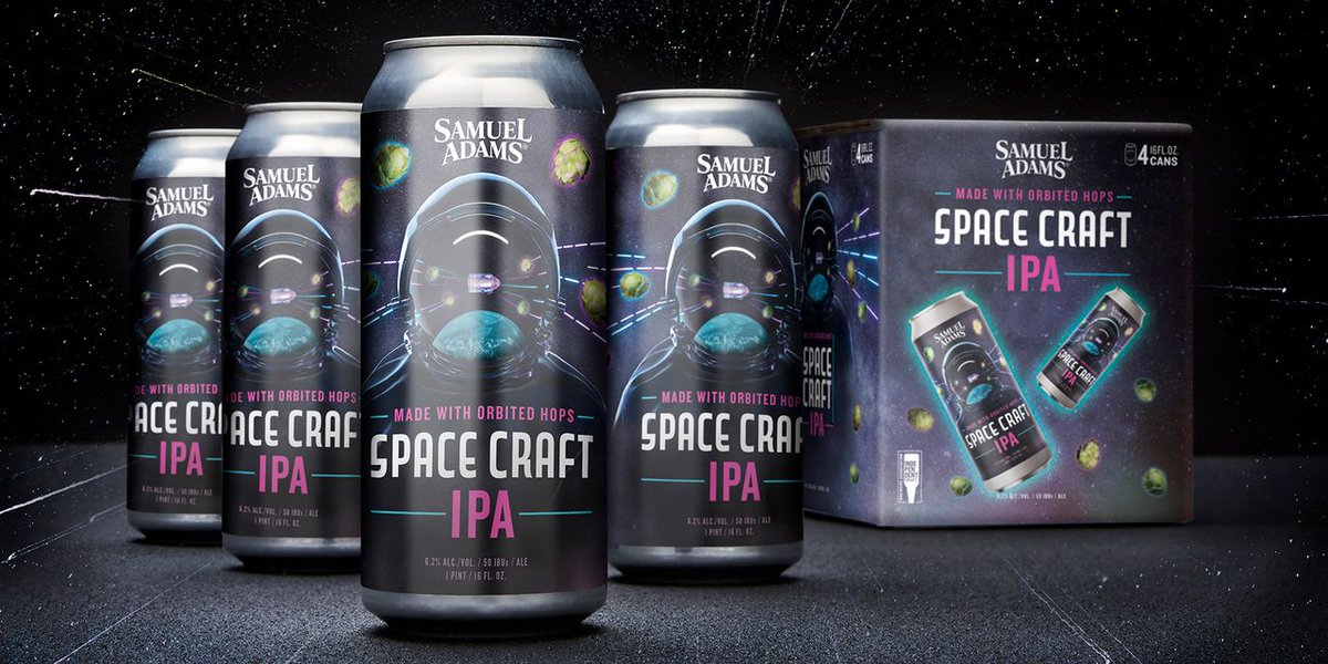 cronachedibirra's tweet photo. Il birrificio americano #SamuelAdams ha creato una #birra con #luppoli che sono rimasti quasi 3 giorni in orbita intorno alla Terra. Si chiama #SpaceCraft.
https://t.co/aUfWpETGQV https://t.co/pot1bzYRHg
