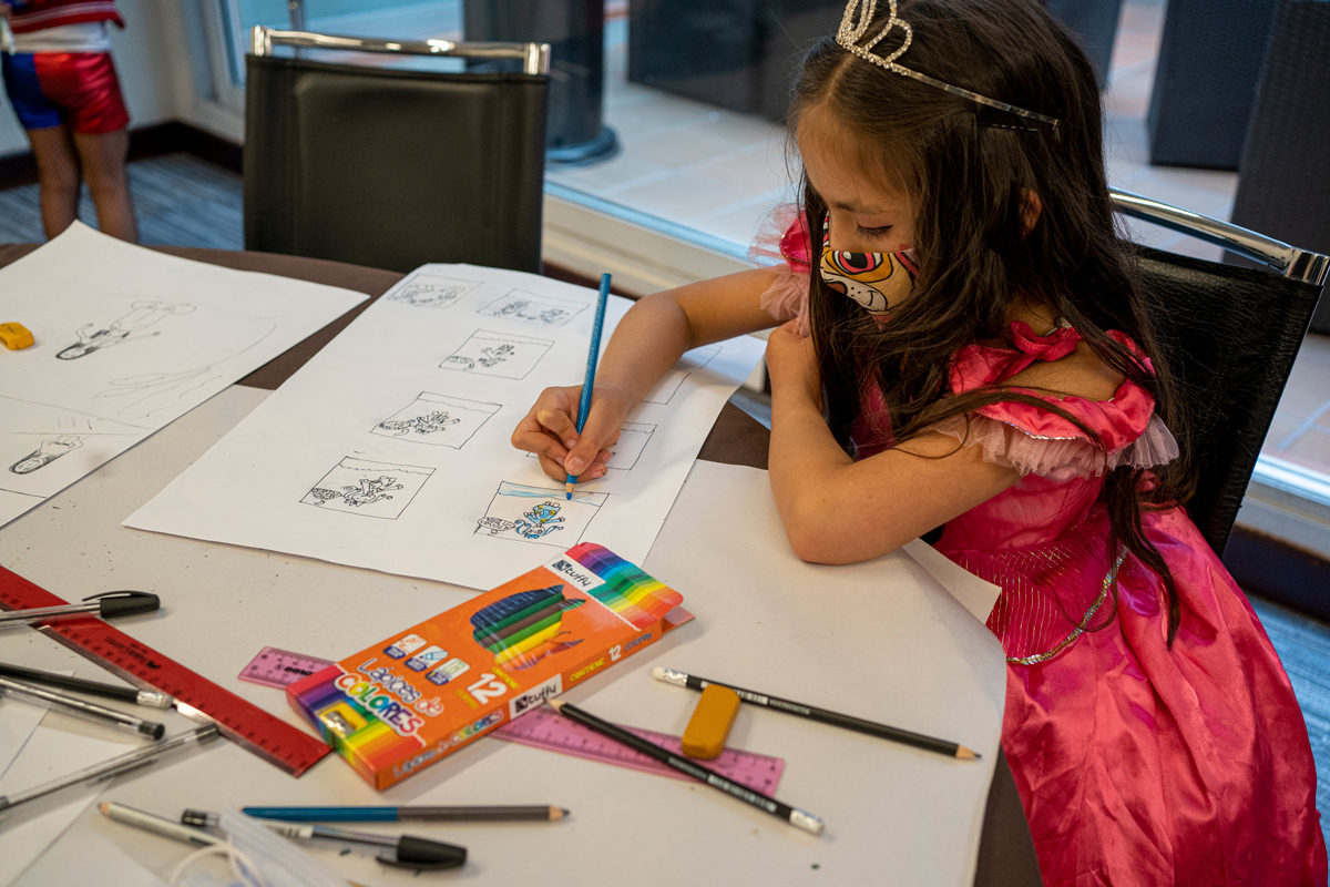 rattapallax's tweet photo. Remarkable #comic book creation workshop in #bogota with children from @ninasdeluz and survivors from @OrgNataliaPonce . #powerofpriya #CDAF
@PartnersAmerica @CultureAtState @midbo_doc @USEmbassyBogota https://t.co/GnZ59lrs1H