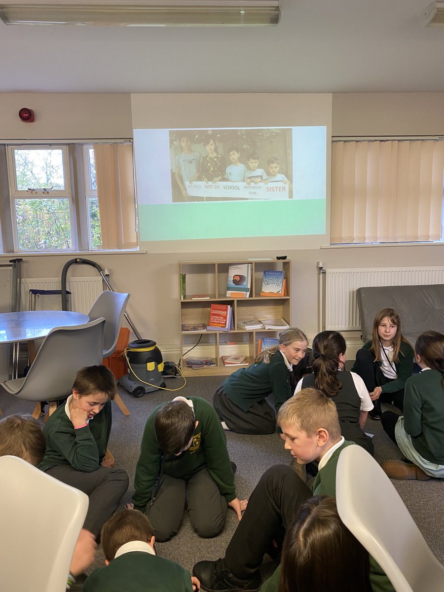 ⁦<a href="/Wentworthcofe/">Wentworth C Of E</a>⁩ Tribe Time Citizens relaunched. Our Cultural Citizens exploring the ban on secondary girls attending schools in Afghanistan