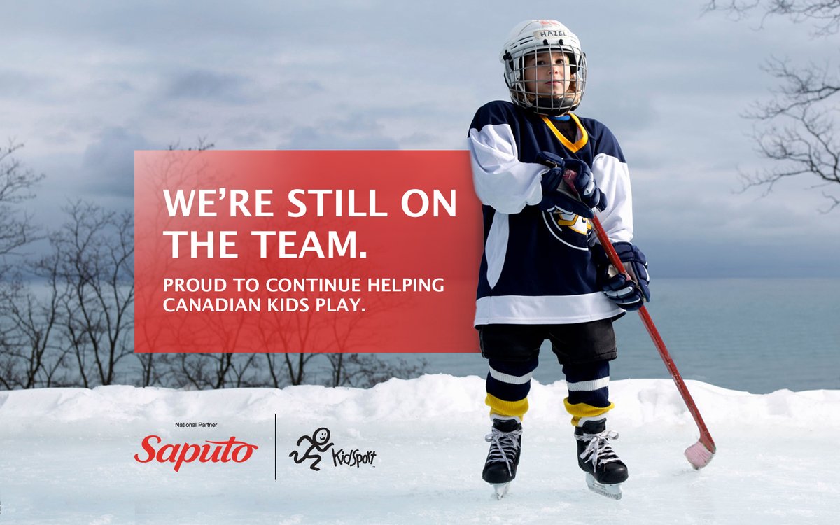 #ThankYou to our friends at Saputo for partnering with KidSport and helping us get over 2,000 kids in the game!

#SoALLKidsCanPlay