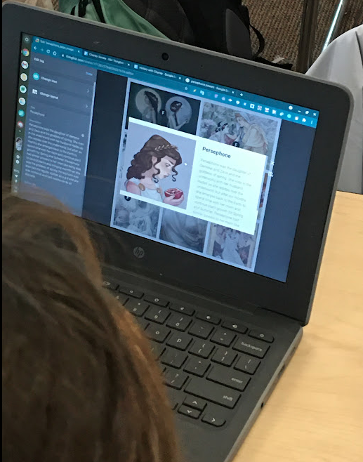 GarthHolman's tweet photo. Students picked a Greek Mythology character to study how Myths explain the unexplained. Then used thinglink to share the character for others to explore-Monday, they will find four other #thinglinks to create their Greek Mythology Webpage #holmanclass #mschat #ownership #in https://t.co/XAjHUZO95o