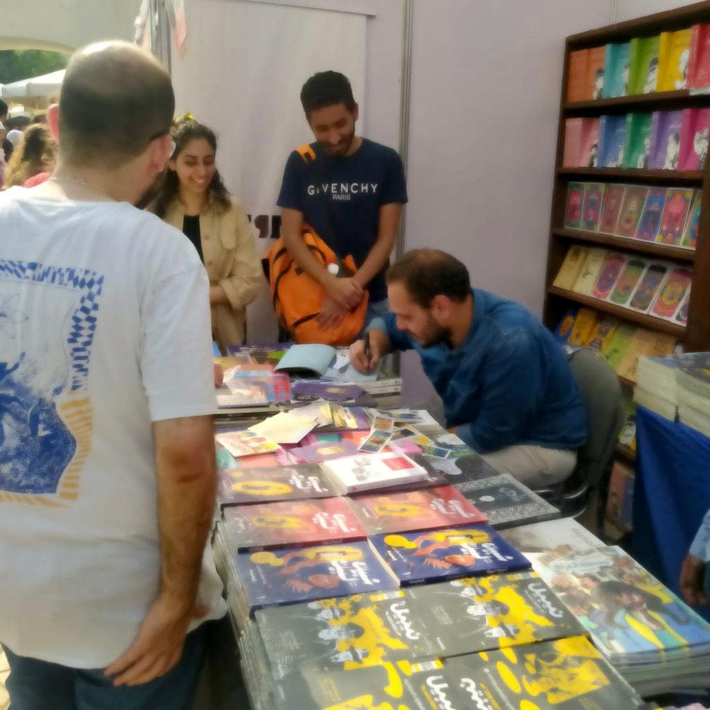 mahrousaeg's tweet photo. ู
ู ุฌูุงุญ ุงูู
ุญุฑูุณุฉ ุงูููู
ุจู
ุนุฑุถ cairocomix
#cairocomix6
#ููู
ููุณ_ุงูู
ุญุฑูุณุฉ
#ููู
ููุณ_ู
ุชุฑุฌู
https://t.co/3Dl5vKsHd8