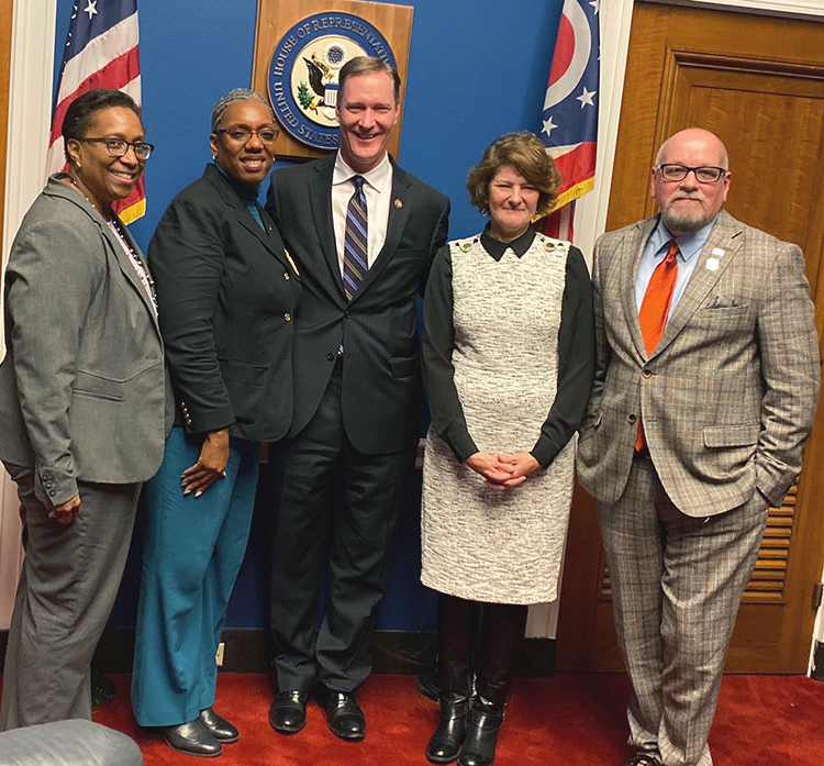 edpublicpolicy's tweet photo. We're #OHIOProud and #PattonProud to see the policy efforts of #EPPLC alumna @KellyDa45544966 bear fruit in Ohio! Kelly met with Ohio legislators in December 2019 to petition for this cause. https://t.co/lrcZMNLivw #EducatorsChangeTheWorld @OHIOPattonCOE @VoinovichSchool https://t.co/gcYpXz9DgL