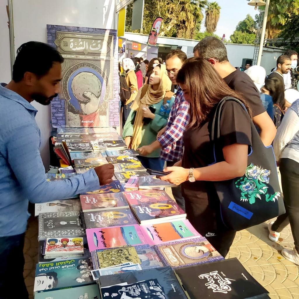 mahrousaeg's tweet photo. ู
ู ุฌูุงุญ ุงูู
ุญุฑูุณุฉ ุงูููู
ุจู
ุนุฑุถ cairocomix
#cairocomix6
#ููู
ููุณ_ุงูู
ุญุฑูุณุฉ
#ููู
ููุณ_ู
ุชุฑุฌู
https://t.co/3Dl5vKsHd8