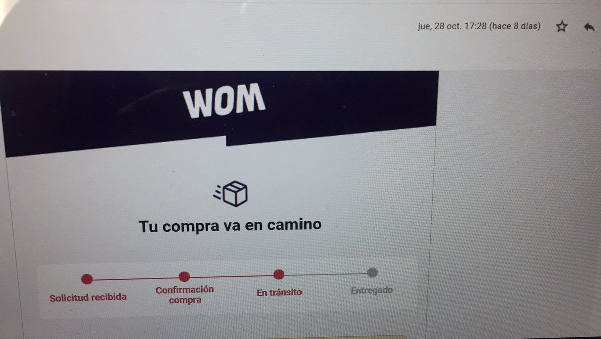 maurovalto's tweet photo. Día 8 y sigo esperando entrega de chip @wom  @womteayuda orden 833577 https://t.co/oqsCl8sY06