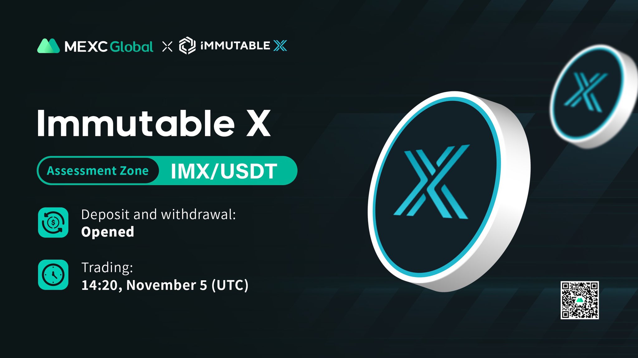 MEXC Global on Twitter "MEXC will list IMX Immutable in the