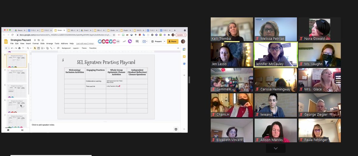 MelissaPetrila1's tweet photo. Creating SEL strategy playcards for classroom use with @ColonialIU20 and @CLIU21 instructional coaches. @kellitremba https://t.co/PozYwWxcsb