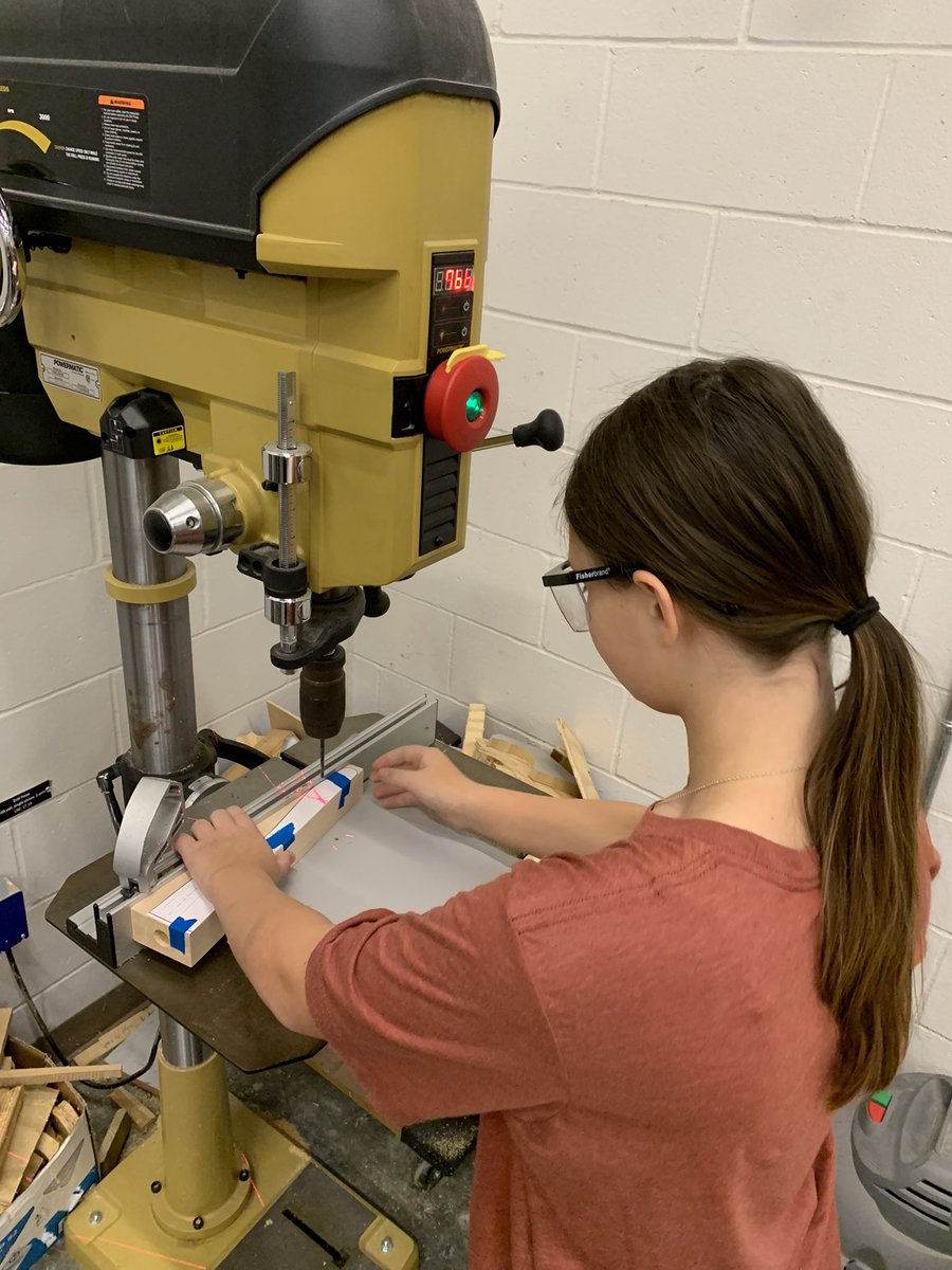 _pknutson's tweet photo. Great day to be in the shop! SFA Bronco engineers are building their CO2 dragsters today! #bisdodysseyacademy #STEM @SFA_bisd @BISD_CTE @BryanISD @GCarrabineBryan https://t.co/RLQsmjYpGN