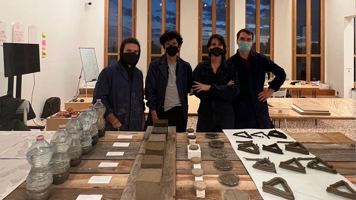 arqdeterra's tweet photo. What if we could see what is left where our building materials are extracted? Thanks to @vaczattere,  @spacecaviar and @iaacbcn,  for inviting me to give the second part of the workshop "Non Extractive Architecture:  Earth in Venice: from ground to 3D printed architecture". https://t.co/IZwXLR8Kqw