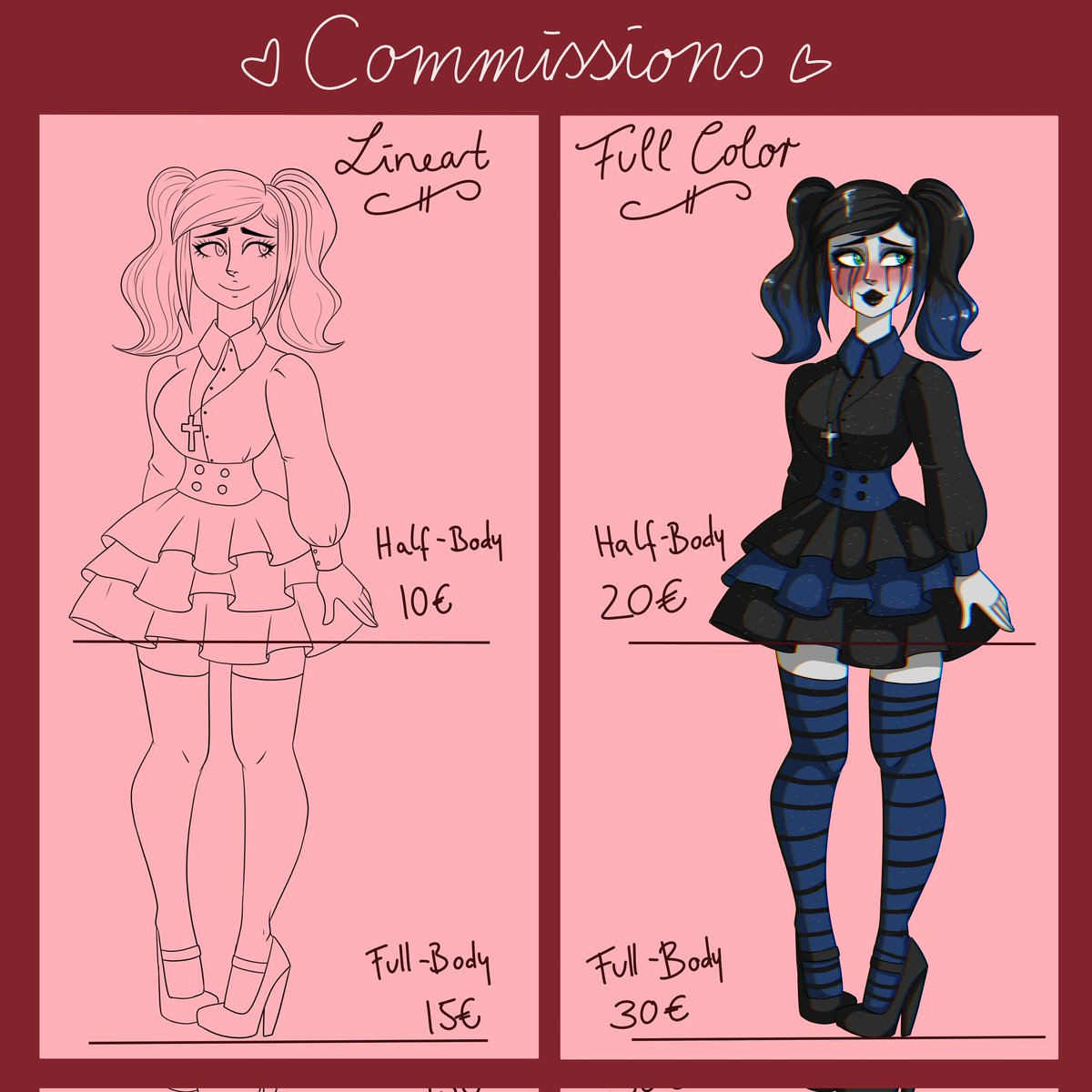 MikuParanormal's tweet photo. ❣️ Commissions ❣️
...
So I made a new and improved Commission sheet UwU

#comissions #commissionopen https://t.co/5fk8RwSIlZ