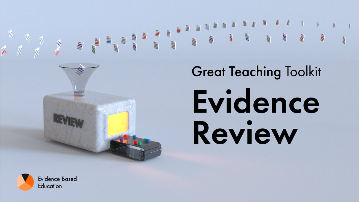 Ooooh, we're a <a href="/BettAwards/">Bett Awards</a> 2022 finalist!

The Great Teaching Toolkit: Evidence Review is being considered for the 'Award for School Resources &amp; Equipment for Teaching &amp; Learning’. 
🤞