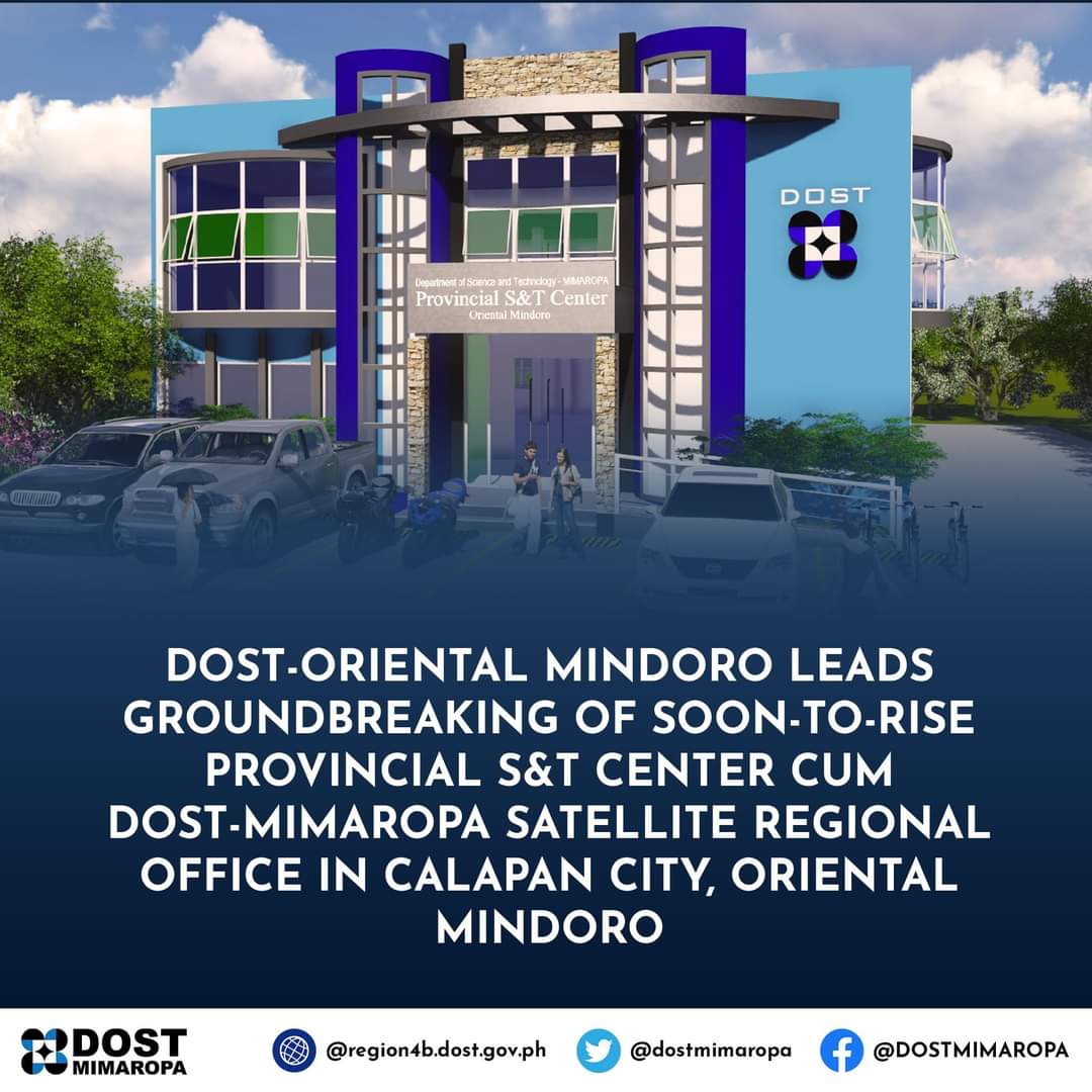 DOST-MIMAROPA Provincial S&amp;T Center in Oriental Mindoro, on October 26, led the groundbreaking ceremony of the new office building that will soon rise in Calapan City, Oriental Mindoro. The structure will also be the satellite office of the DOST-MIMAROPA Regional Office.
