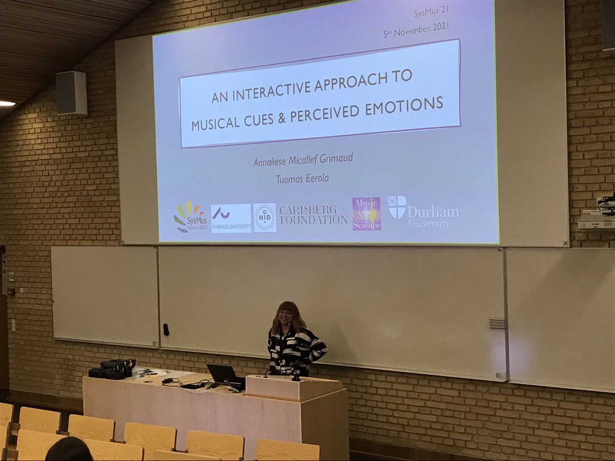 musicbrainAU's tweet photo. Session 9 @SysMus21 #SysMus21 “Emotion” - ANNALIESE MICALLEF GRIMAUD @LieseGrimaud – An interactive approach to musical cues and perceived emotions https://t.co/gVfHAXVLXd