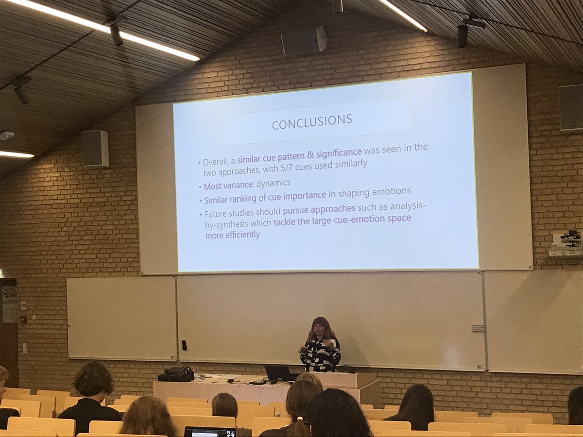 musicbrainAU's tweet photo. Session 9 @SysMus21 #SysMus21 “Emotion” - ANNALIESE MICALLEF GRIMAUD @LieseGrimaud – An interactive approach to musical cues and perceived emotions https://t.co/gVfHAXVLXd