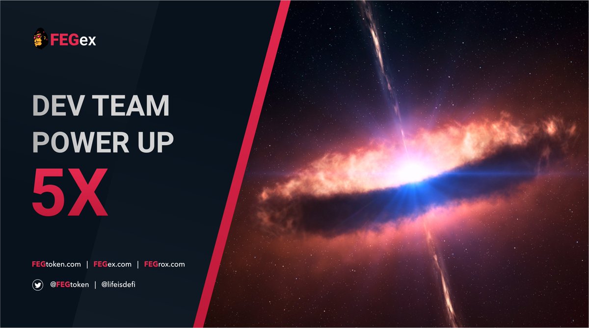 FEGtoken's tweet photo. 🔊🦍FEG Announcement - Developer Team🔊🦍

Excited to announce a dev team power up ⚡️

They have joined the team on a full-time basis bringing a wealth of experience creating complex and innovative solutions. 

This allows us to fast-track new and in-flight developments #FEG https://t.co/7ILt1sYtPB