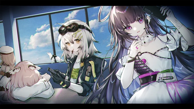 🥳
#ニューラルクラウド #云图计划 #少女前线 #ドールズフロントライン 