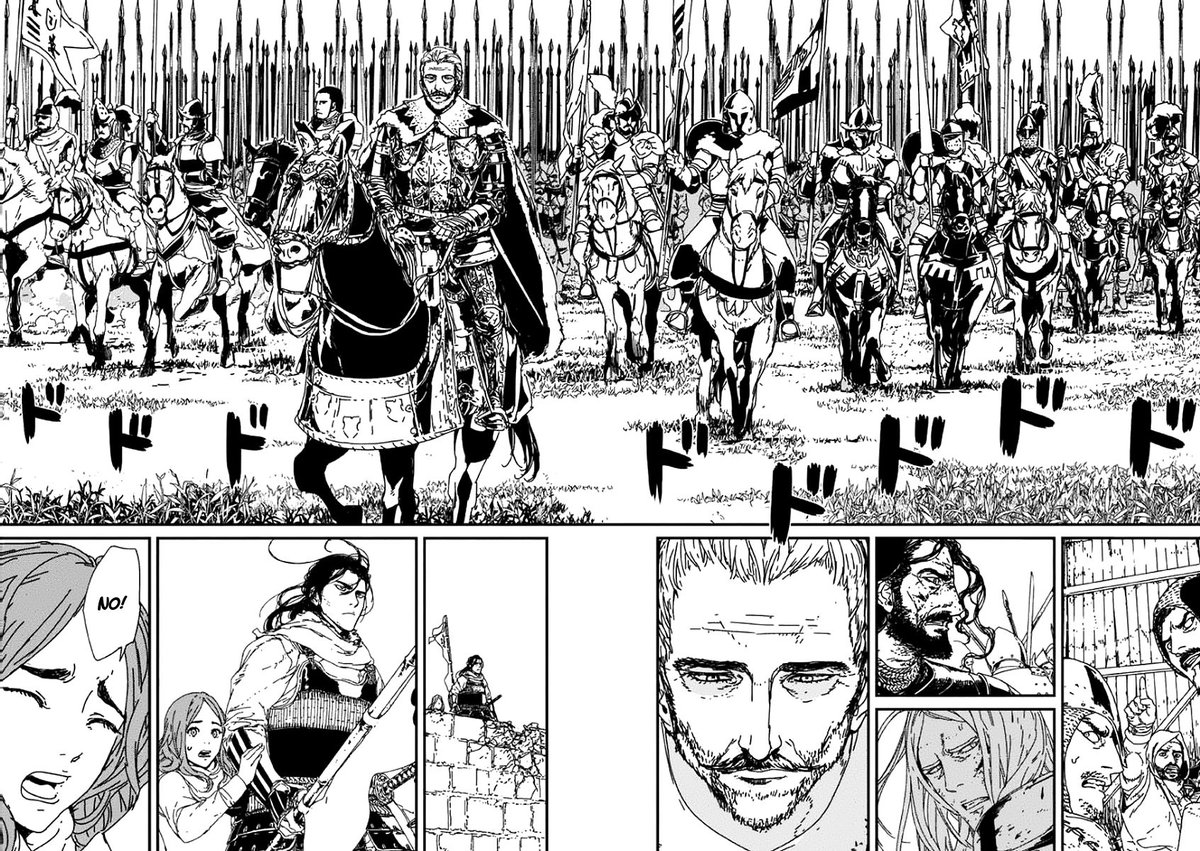 ISAAK. Seinen histórico con dibujazo increíble y realista de Double-S. Isaku, un chico japonés criado entre samurais y arcabuceros, se ve obligado a viajar a Europa durante la Guerra de los 30 Años. Y en serio, armaduras realistas ❤️