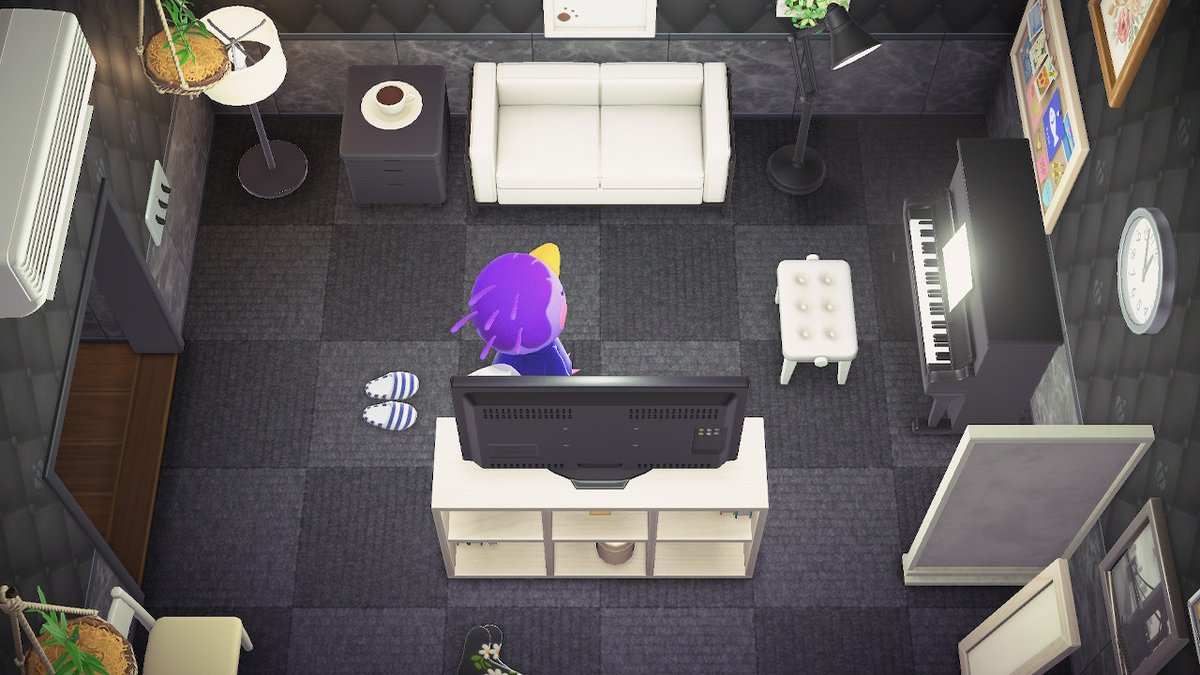 lcd_96's tweet photo. Ho deciso: da ora pubblichero' qui tutti i design che andro' a realizzare su  #AnimalCrossing grazie ad #happyhomeparadise. Se vi interessa questa sera arrederemo altre case vacanze in live su #twitch #ACNH #NintendoSwitch https://t.co/31Puoc8k17