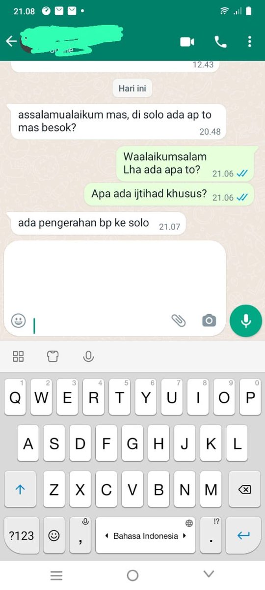 Bapaklmam's tweet photo. IJTIHAD KEIMAMAN KEPADA JAMAAH

Jamaah Solo Raya yg mau “jihad fisabi-jokam” silahkan menghubungi pengurus, nanti akan di arahkan ke Solo untuk melawan JRK

Karena JRK diundang MUI untuk membuka fakt tentang kebohongan paradigma baru kita

Kerjakan karna Allah mugo2 ASLB, AJKK https://t.co/iQHMjOflpE
