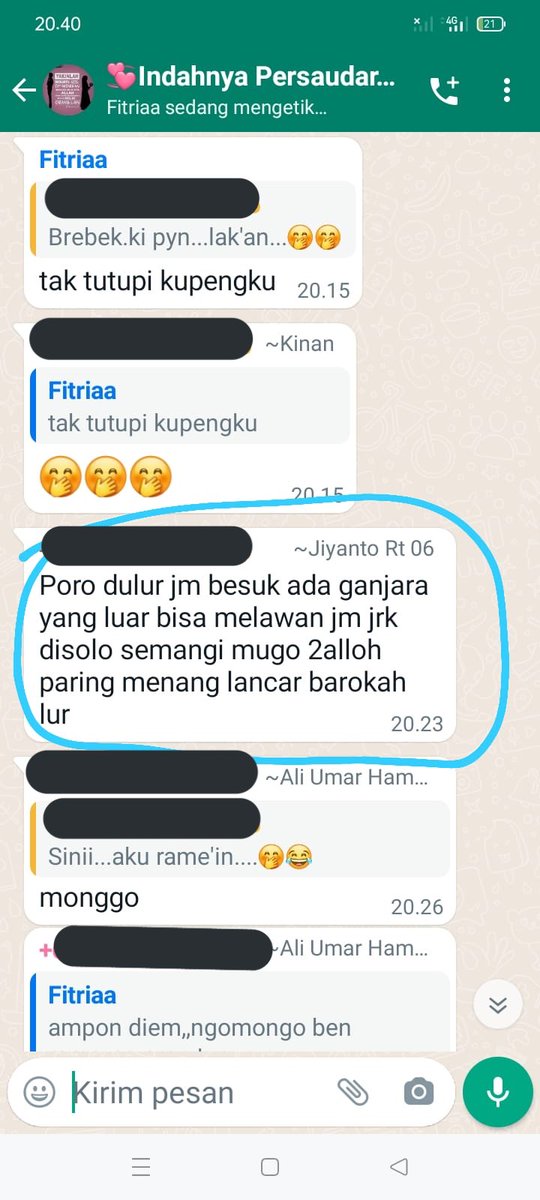 Bapaklmam's tweet photo. IJTIHAD KEIMAMAN KEPADA JAMAAH

Jamaah Solo Raya yg mau “jihad fisabi-jokam” silahkan menghubungi pengurus, nanti akan di arahkan ke Solo untuk melawan JRK

Karena JRK diundang MUI untuk membuka fakt tentang kebohongan paradigma baru kita

Kerjakan karna Allah mugo2 ASLB, AJKK https://t.co/iQHMjOflpE