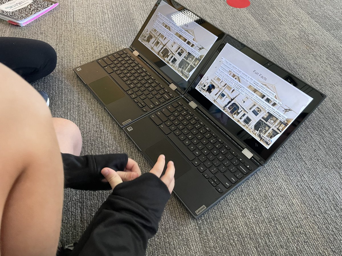 MsRestrepo4's tweet photo. Wrapping up the research portion for our extreme weather projects! Can’t wait to watch these awesome researchers present next week!🌤⚡️🌪❄️ https://t.co/lQuGqtHW7J