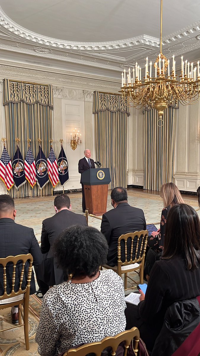 Jobs day from the State Dining Room.