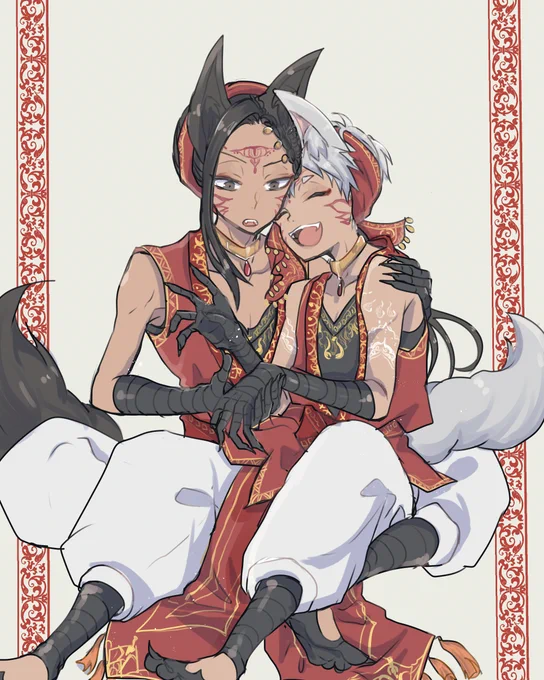 「ガオー」
「はいはい」
ジャミカリ🐍☀ 