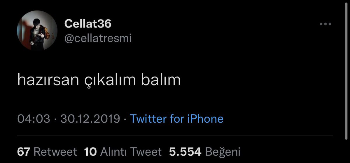 Cellat herkesin kullandığı bir cümleyi twett attı diye cr diye mentlerini basıp alıntı yapmıştınız normal de herkesin kullandığı bir cümle ama cr verir misin canım 

Cr: Cellat36