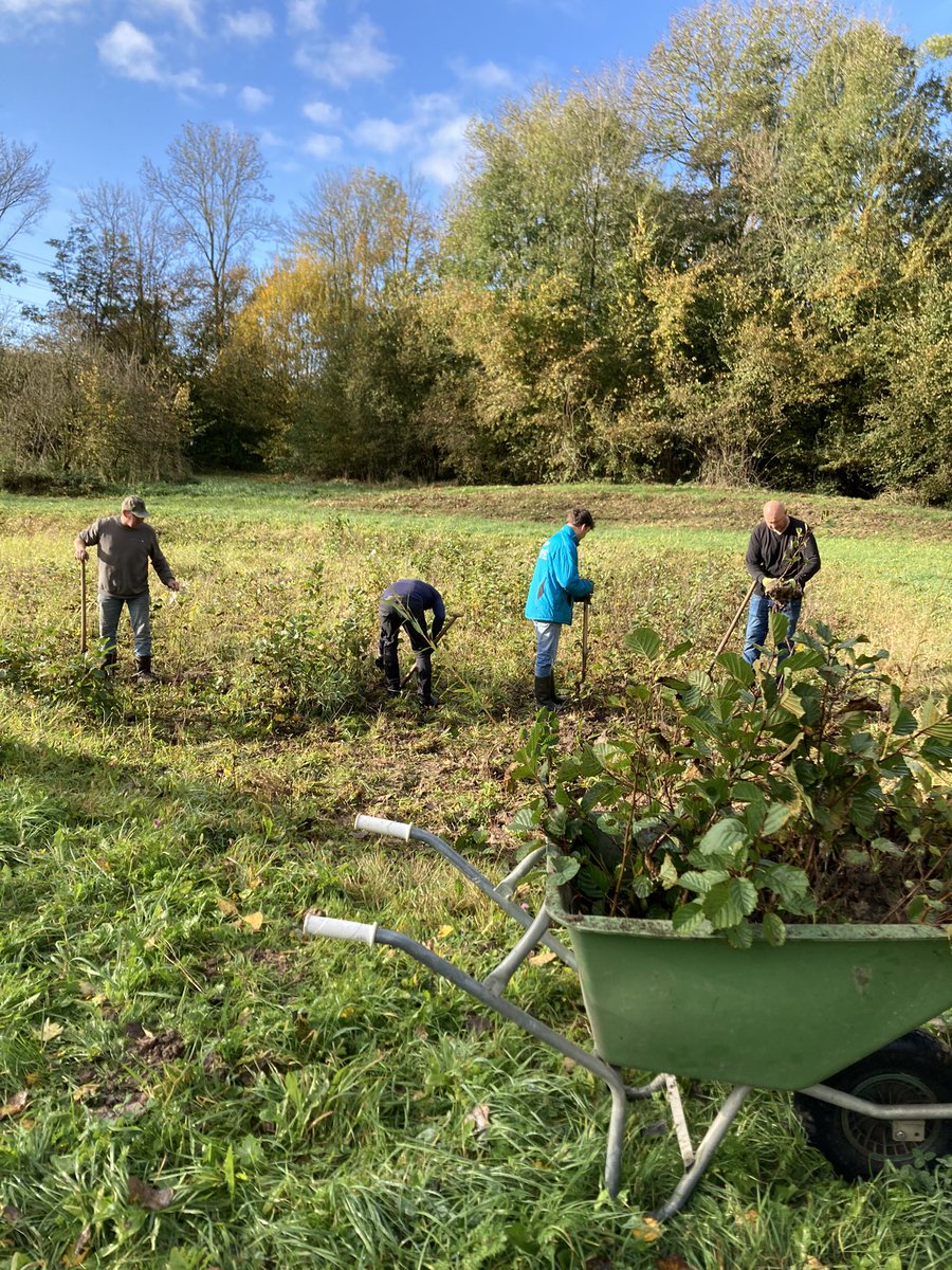 DekkerCoby's tweet photo. Struiken Torenbosje krijgen 2de leven in Oosterwold Almere. Tijdens de Natuurwerkdag spitten vrijwilligers opslag elzen, wilgen en populieren uit voor meer https://t.co/YpPsdQ9GEQ Bomenhub Burgerboerderij Oosterwold #natuurwerkdag @LBFlevoland https://t.co/HeNb0bQAQ9