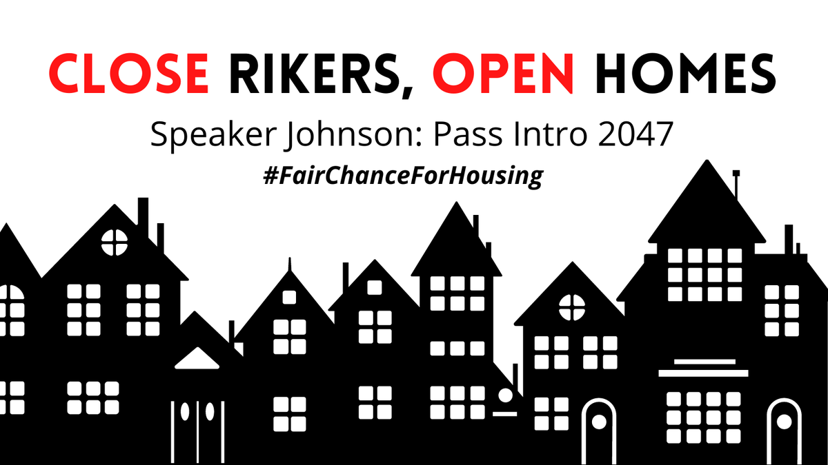 WomensCJA's tweet photo. Join us and @FairHousing_NYC next Wednesday (11/10) at 12PM EST for a #CLOSErikers Open Homes action hour. RSVP here --> https://t.co/jeuSnZ2UlJ. Get ready for us @NYCSpeakerCoJo! #PassIntro2047 https://t.co/8K6lzOSe3A