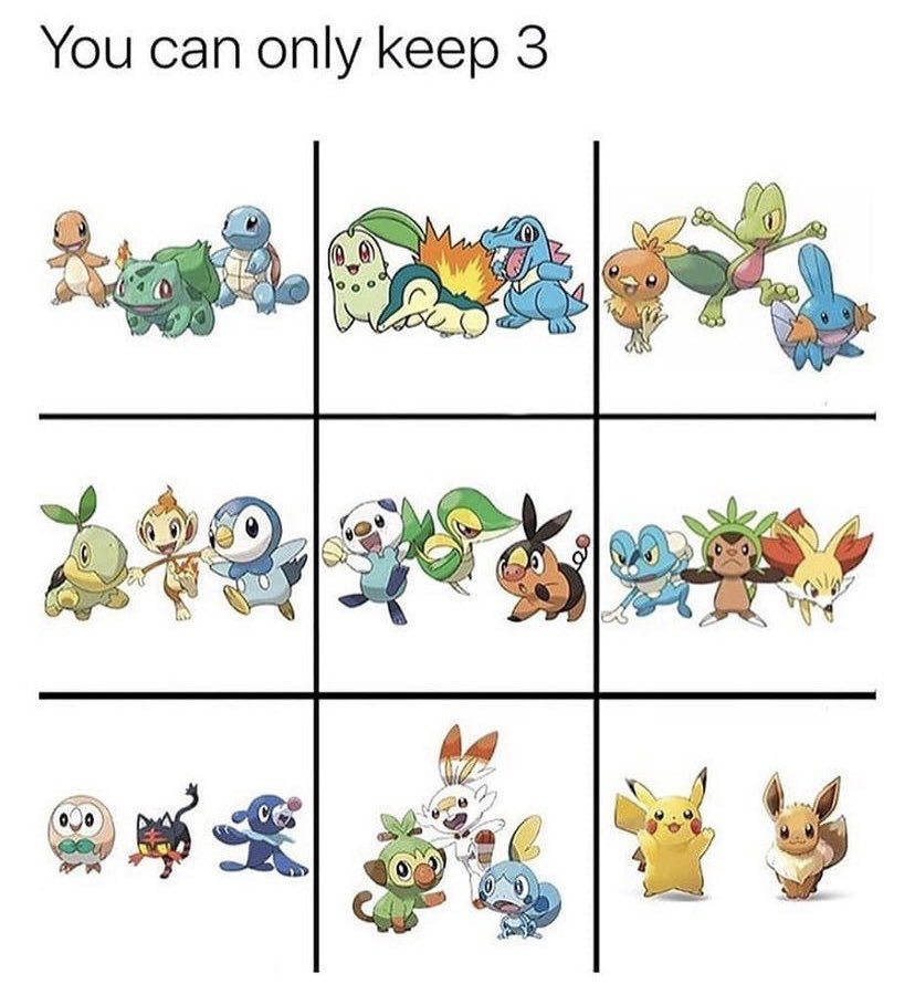 Who would you choose? 😼