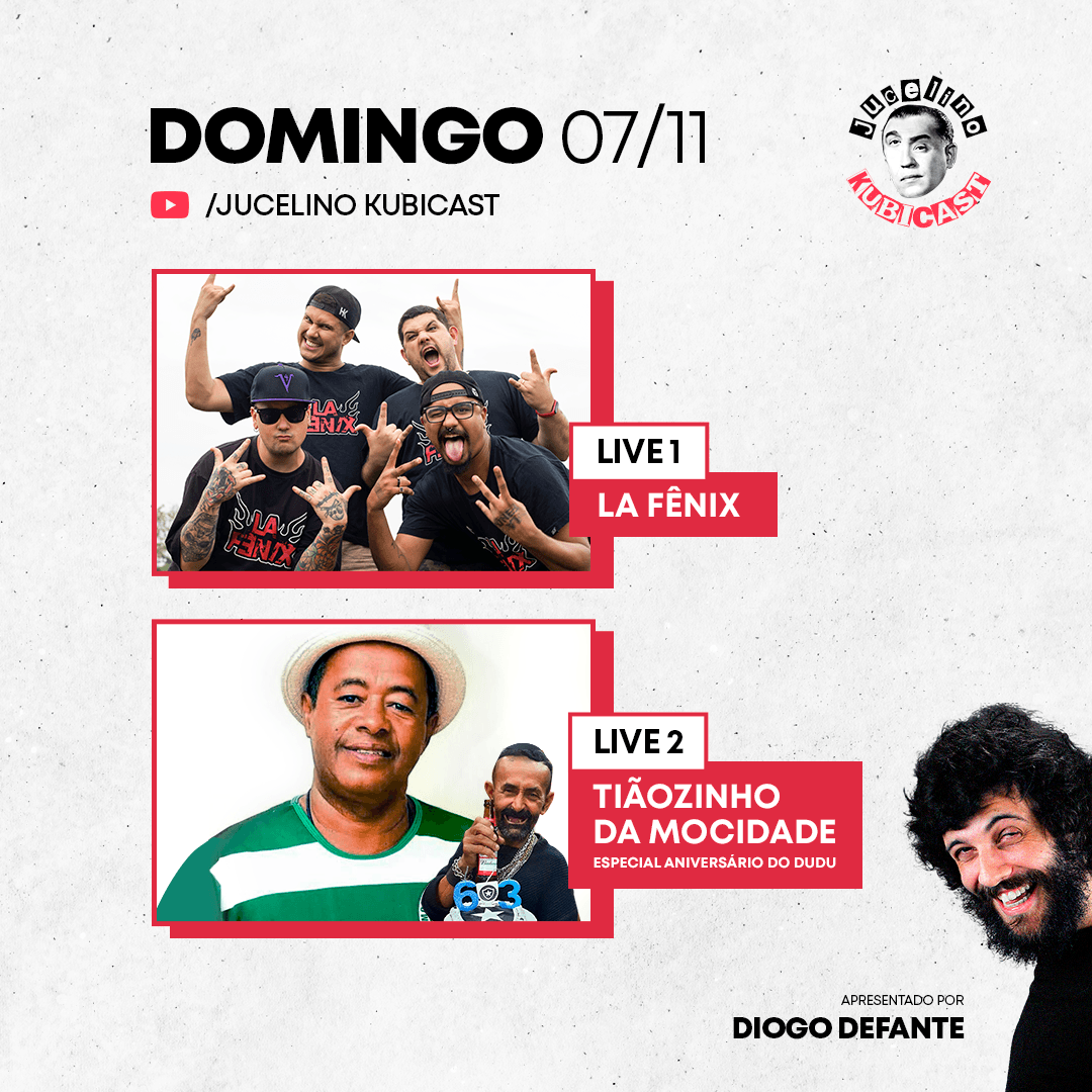 jucelinokubcast's tweet photo. A DESORDEM QUE VOCÊS GOSTAM JÁ TEM DATA!
DOMINGÃO DIA 07/11. COLA!

#lafenix #tiaozinhodamocidade #mocidade #dudukubicast #diogodefante #JucelinoKubicast https://t.co/DRct4Yq8sN
