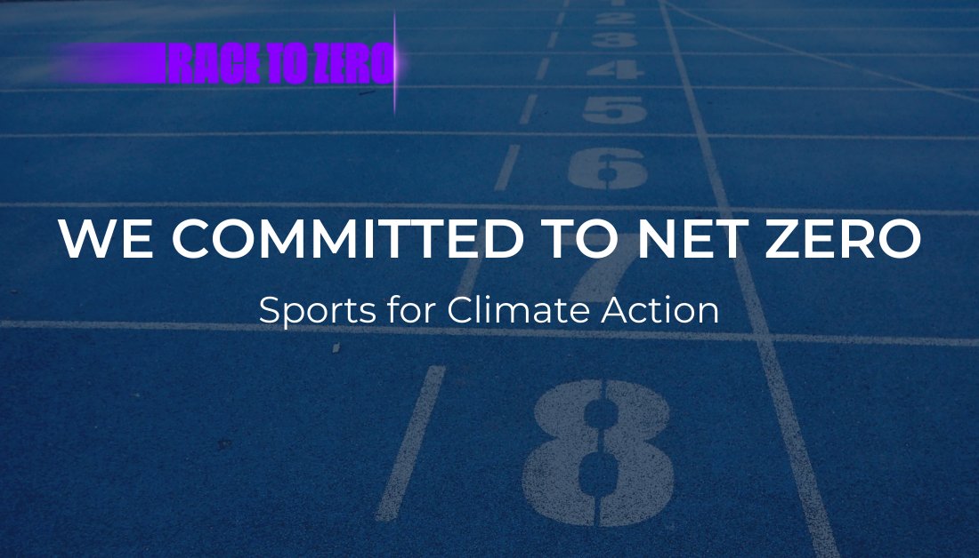 We're in the #RaceToZero A commitment to reduce our team's CO2 footprint by 50% ➡️ without counting carbon offsets. #RideWithUs #CarbonNeutral2022 
 unfccc.int/climate-action…