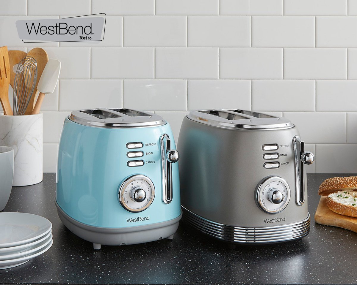 West Bend 2-Slice Breakfast Station Toaster & Egg Cooker