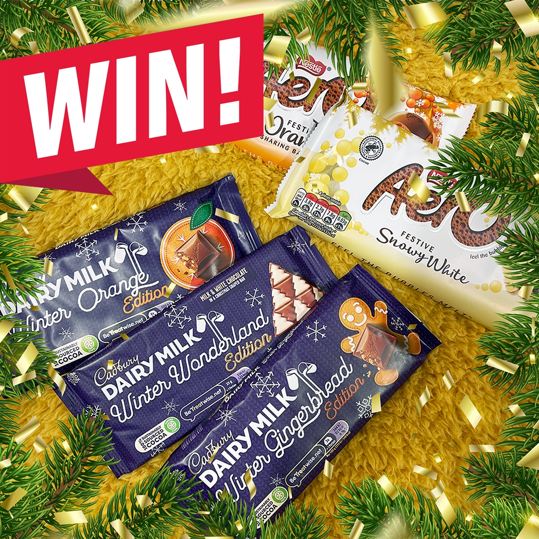 😍 GIVEAWAY! 😍

Chocolate time! New Dairy milk flavours could be all yours!! 🍫🍫🍫

RT this tweet and follow us on Twitter!

UK and Republic of Ireland only.

The winner will be chosen 12/10/21.

#giveaway #competition #contest #win #winner #prize #prizes #entertowin