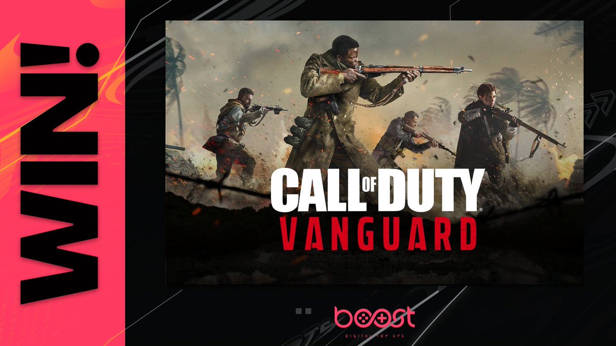 Not copped #Vanguard yet? Here's your chance to pick it up for free! 👇 

🔁 Retweet
✅ Follow <a href="/boostgaming/">Boost Gaming</a> and <a href="/Vikkstar123/">Vikkstar ★</a> 
🤐 Tag the worst and best COD players you know... but don't say who's who!

If you can't wait to win shop now:
gb.boostgaming.com/categories/aff…