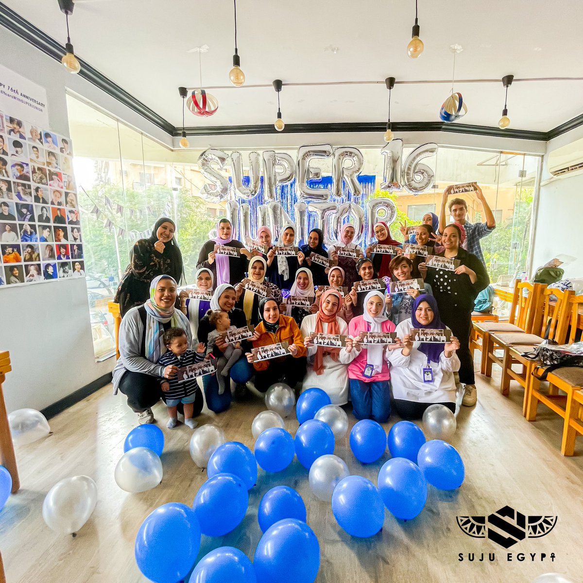 SujuEgypt's tweet photo. #SUPERJUNIOR is not just a moment but FOREVER 💙

الصور الرسمية الأولى لإحتفال #الالف_المصري بالذكرى ال١٦ لسوبر جونيور 😍💙✨

الايف��ت كان مميز بوجود كل شخص منكم 🌸💙

#SJ_16th_ANNIVERSARY
#슈주와_함께_걸어온_16주년
#16YearsWithSUPERJUNIOR
#EgyptianELF #SujuEgypt https://t.co/cMmBwdgYQc