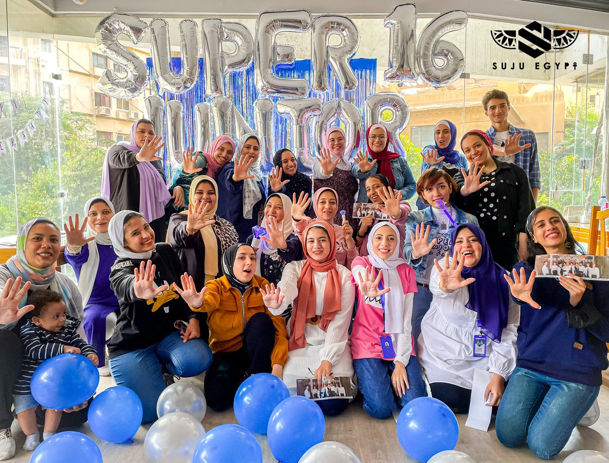 SujuEgypt's tweet photo. #SUPERJUNIOR is not just a moment but FOREVER 💙

الصور الرسمية الأولى لإحتفال #الالف_المصري بالذكرى ال١٦ لسوبر جونيور 😍💙✨

الايف��ت كان مميز بوجود كل شخص منكم 🌸💙

#SJ_16th_ANNIVERSARY
#슈주와_함께_걸어온_16주년
#16YearsWithSUPERJUNIOR
#EgyptianELF #SujuEgypt https://t.co/cMmBwdgYQc