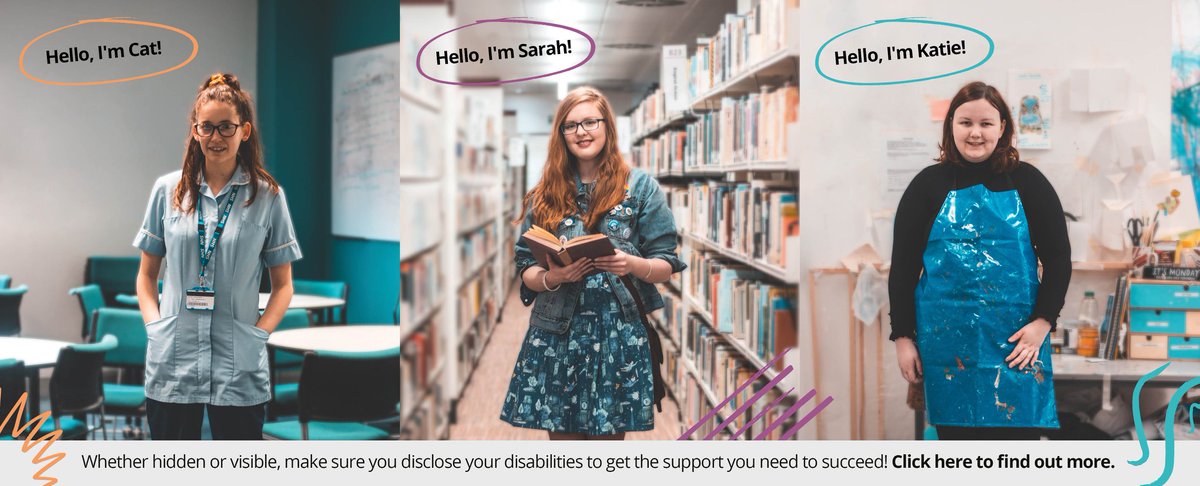 Remember our This Is Me campaign? We loved sharing the stories of our disabled students last year. 
This year, #ThisIsMe is back! If you have a disability and want to share your story, we’d love to feature you in the campaign. Drop us a DM or tweet us to find out more!