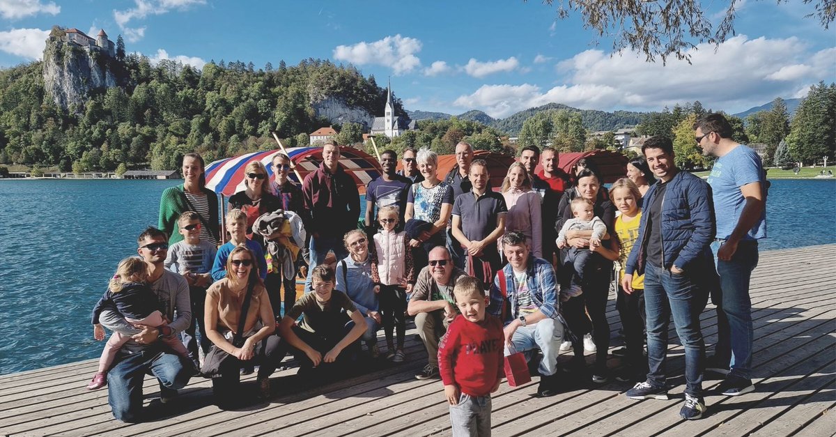 admiraldynamics's tweet photo. Finally, we got to reunite with team Slovenia and their families for our long-awaited family day. This Family Day exceeded our wildest expectations! 

Experience our adventure in Slovenia 👉 https://t.co/fV6Mz5A5KF

#teambuilding #careers  #remotework #Slovenia #IT https://t.co/VH6Ze7Xjou